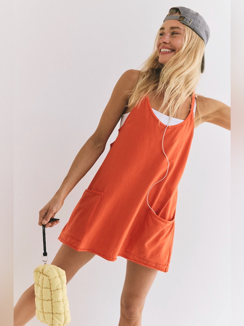 Free people movement Hot Shot Mini Dress in Scarlett Size Medium